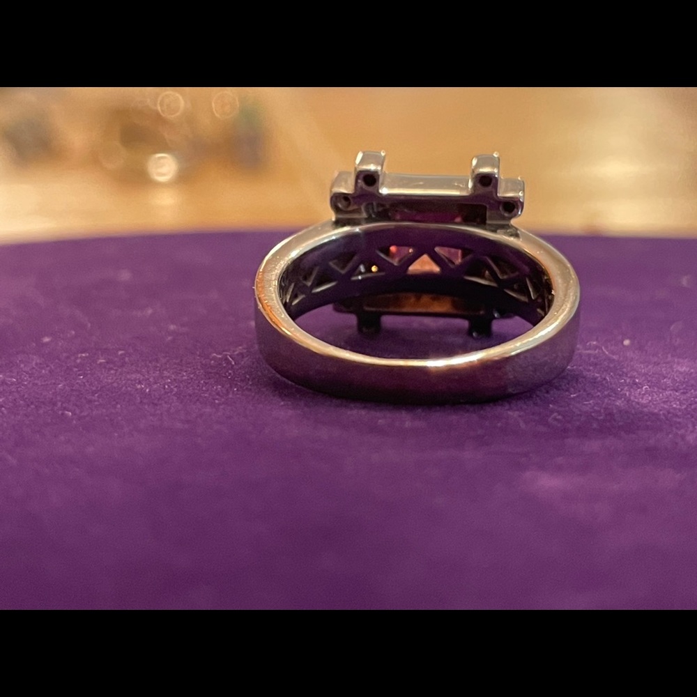 White Gold Tourmaline Ring - Picture 3 of 6